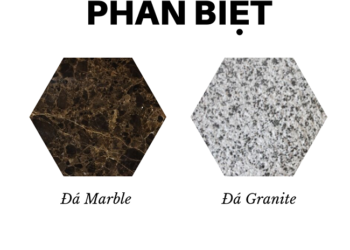 phân biệt đá Granite và đá Marble